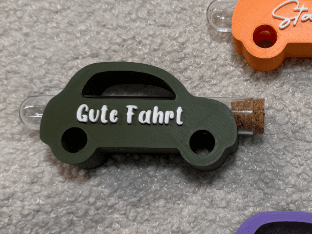 Gelgeschenk zum Führerschein "Gute Fahrt"