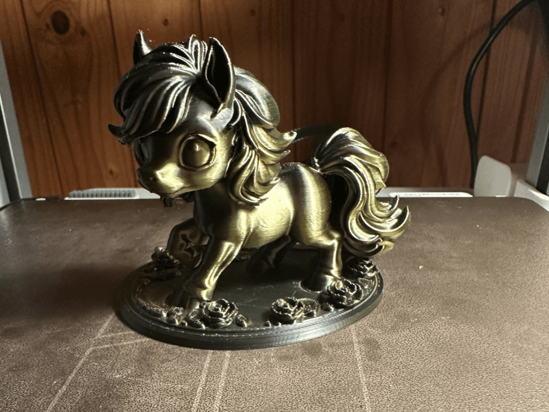 Cute Pony Figurine – Easy to Print