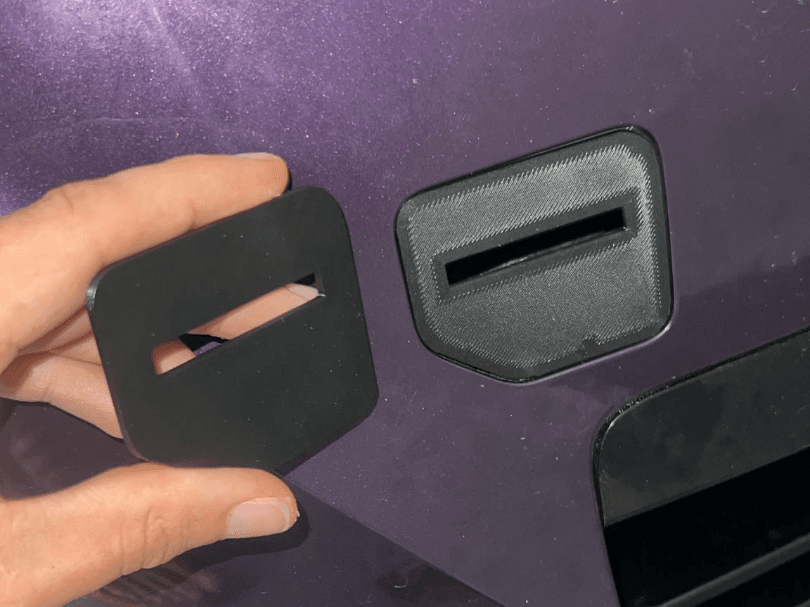 tappo gancio traino paraurti BMW G42