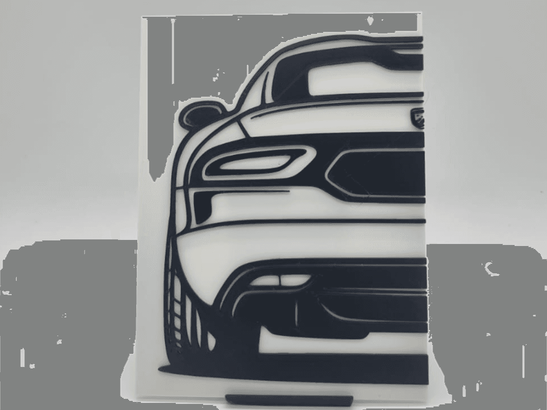 2D Wall Art Dodge Viper SRT10