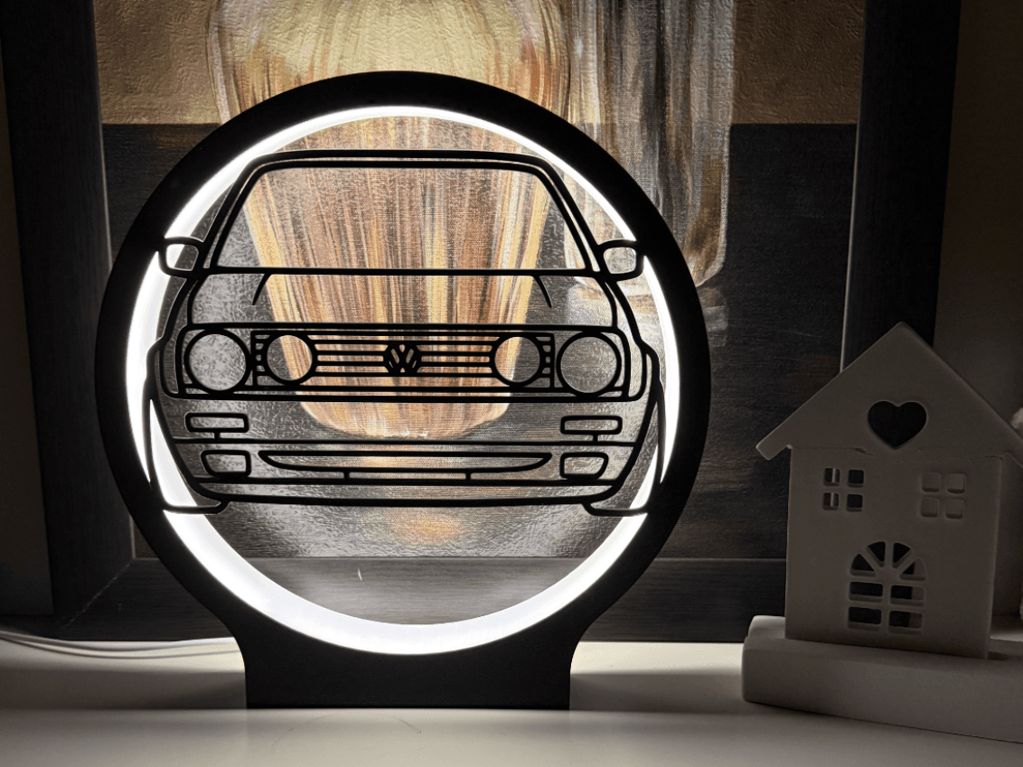 Lampe - Leuchtring " VW Golf 2" (Kein AMS/ NO AMS)