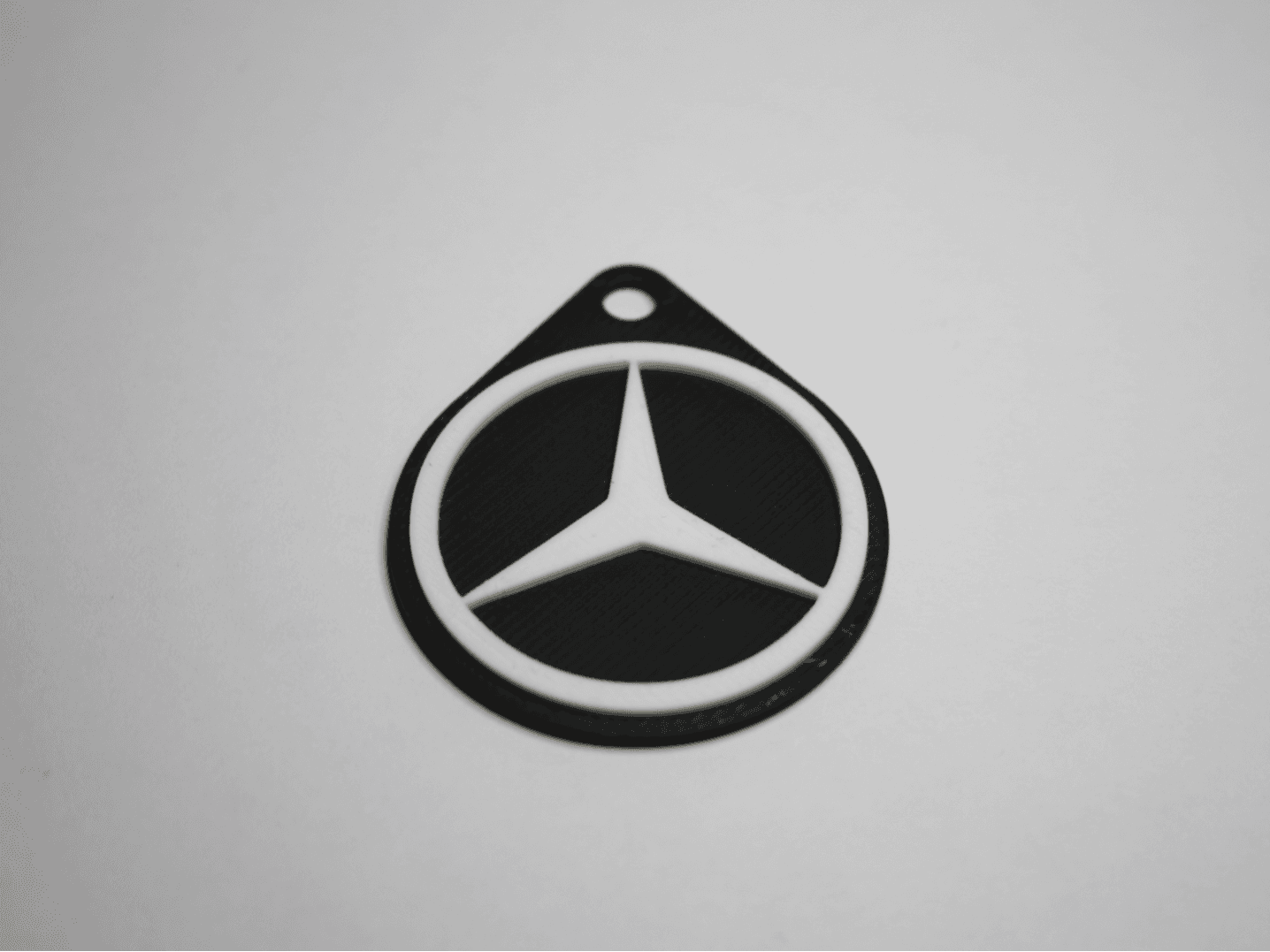 Mercedes Badge Keychain