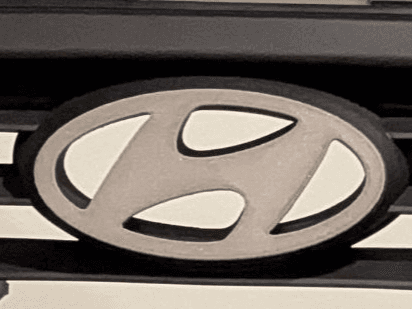 Hyundai Veloster Turbo (Gen 1) Flat Hyundai Logo