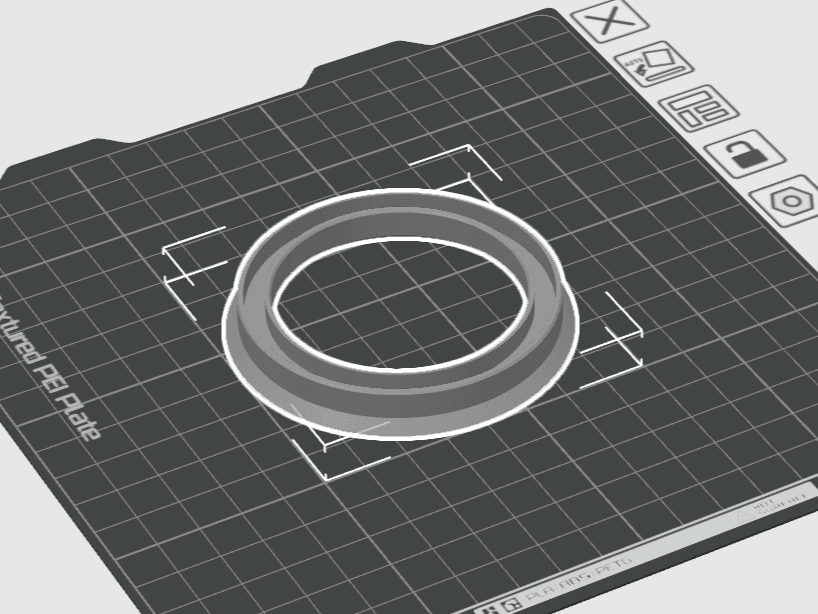 wheel centring ring 57.1 - 71.5