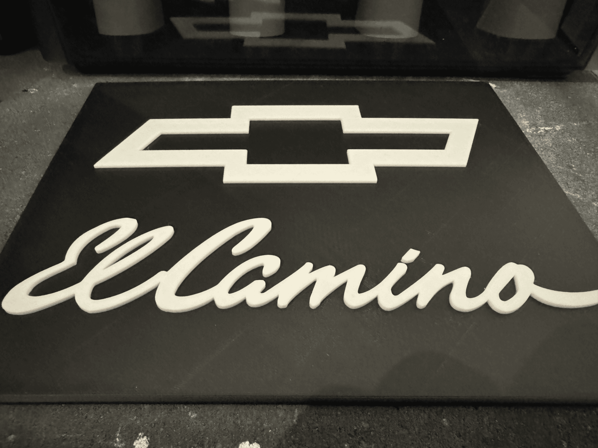 El Camino Wall sign