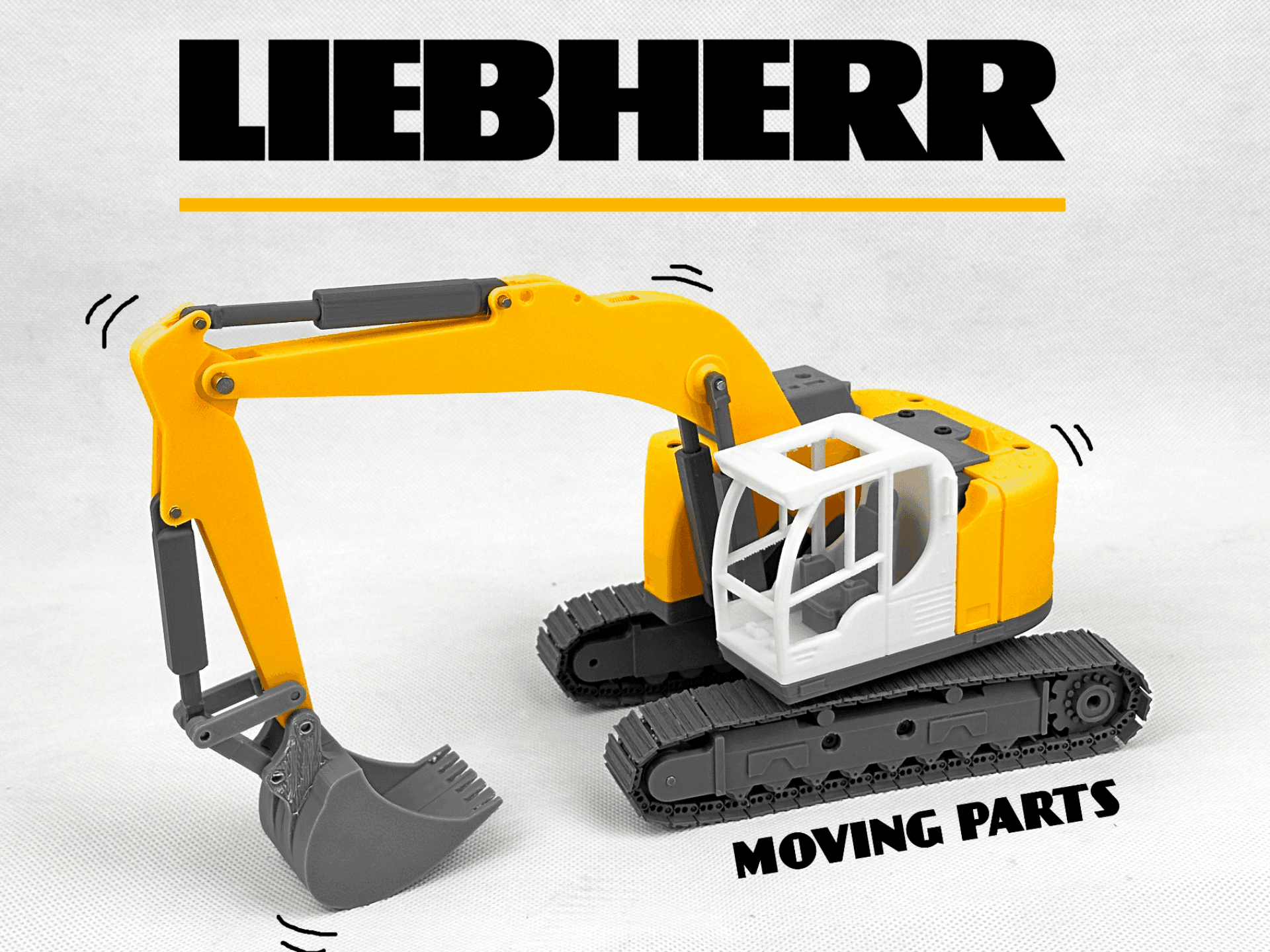 Liebherr Compact tracked excavator- Fully movable