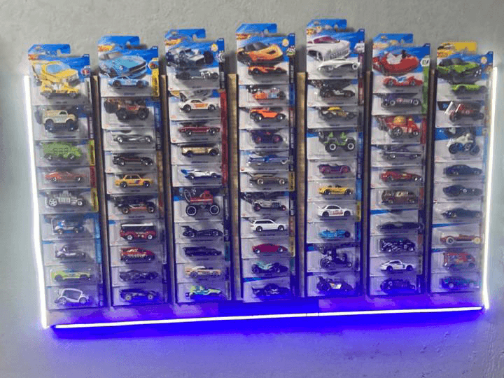 1:64 Scale Car Display Stand (Wall & Desk Mount)