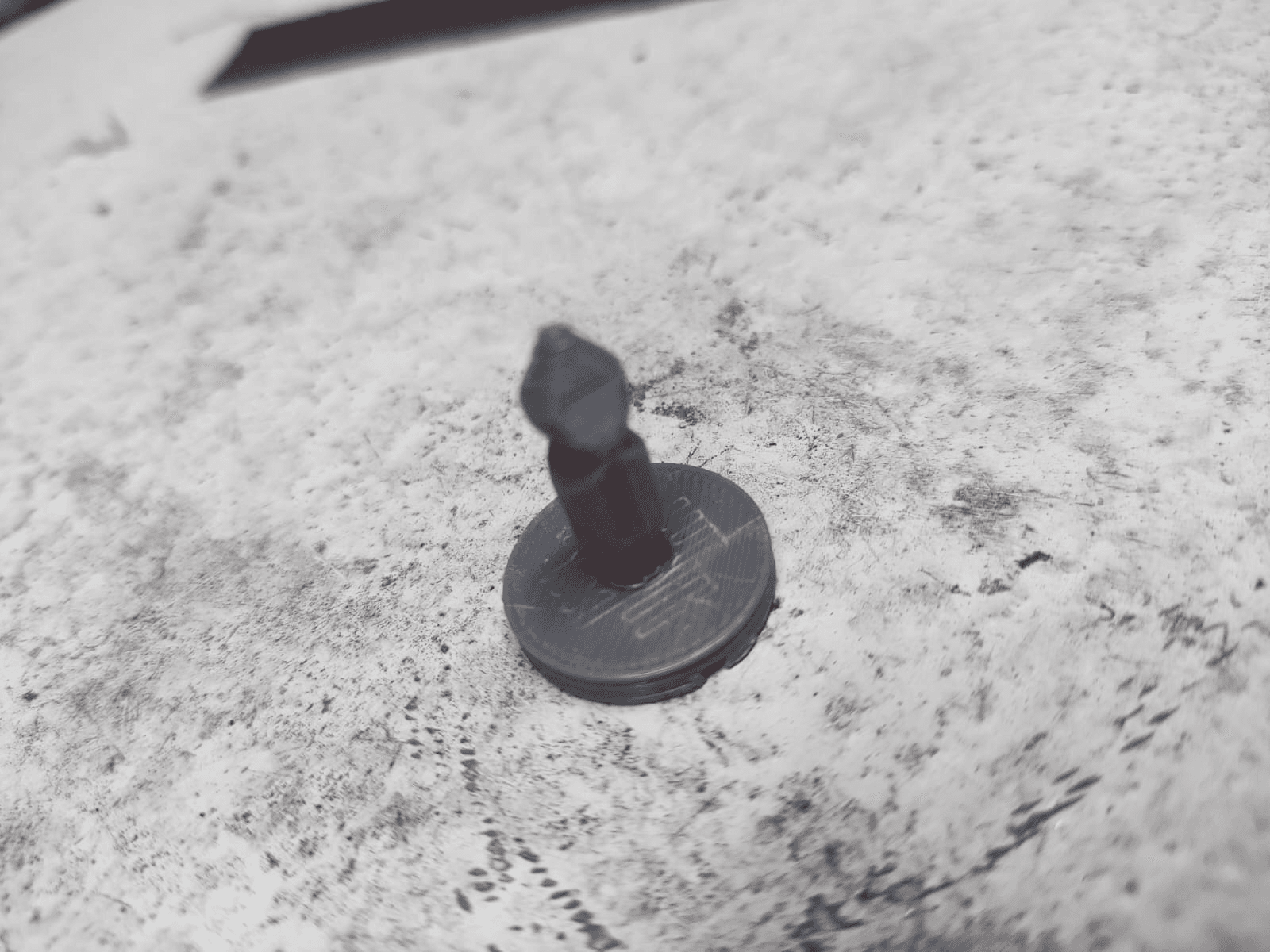 Tesla Tow hook cover retaining pin replacement