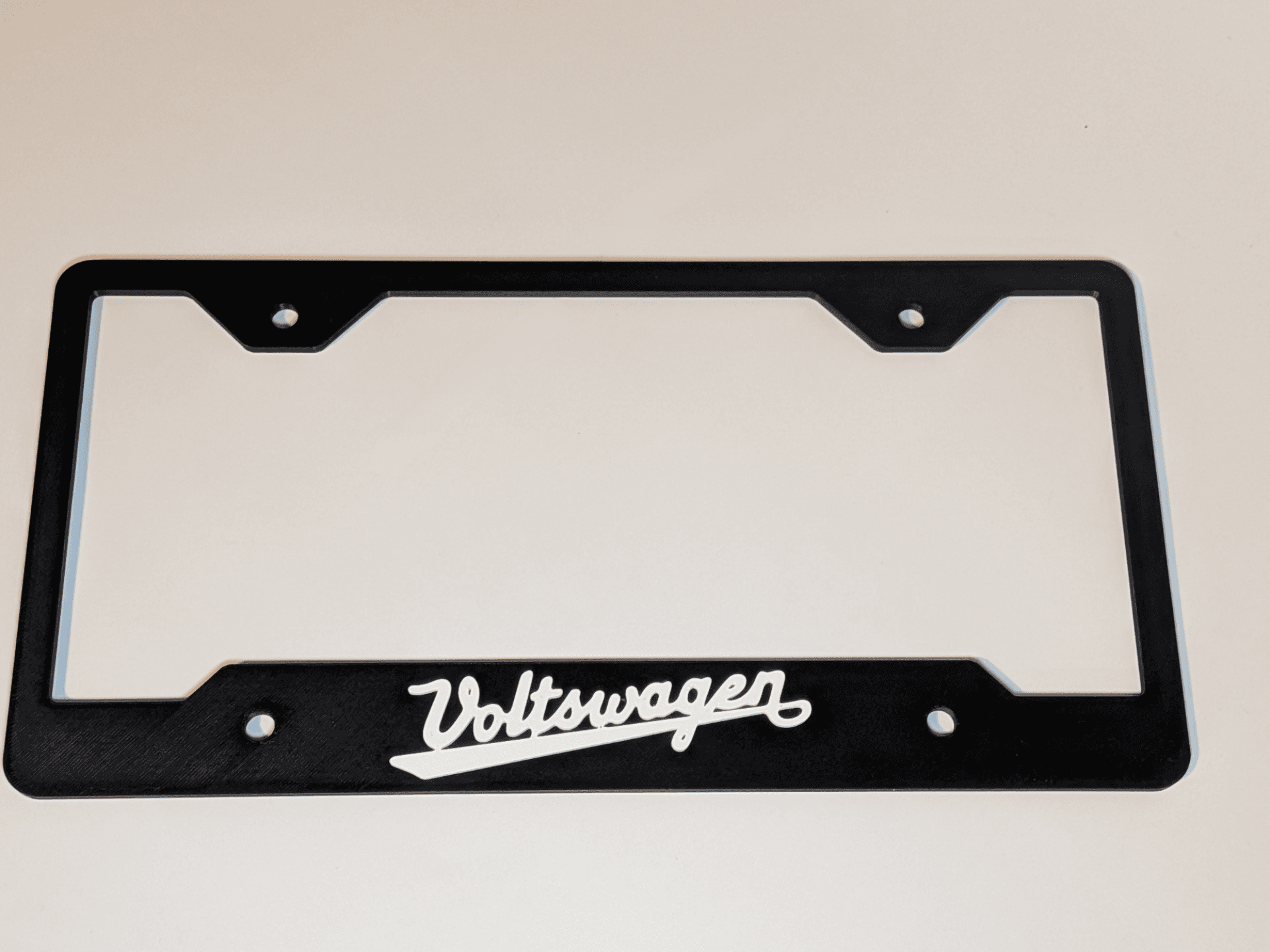 Retro VOLTSwagen ️License Plate Frame Cover Holder