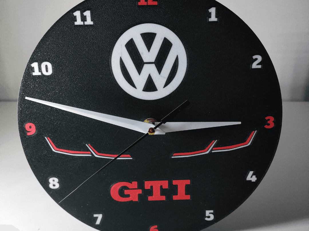 Clock Volkswagen GTI