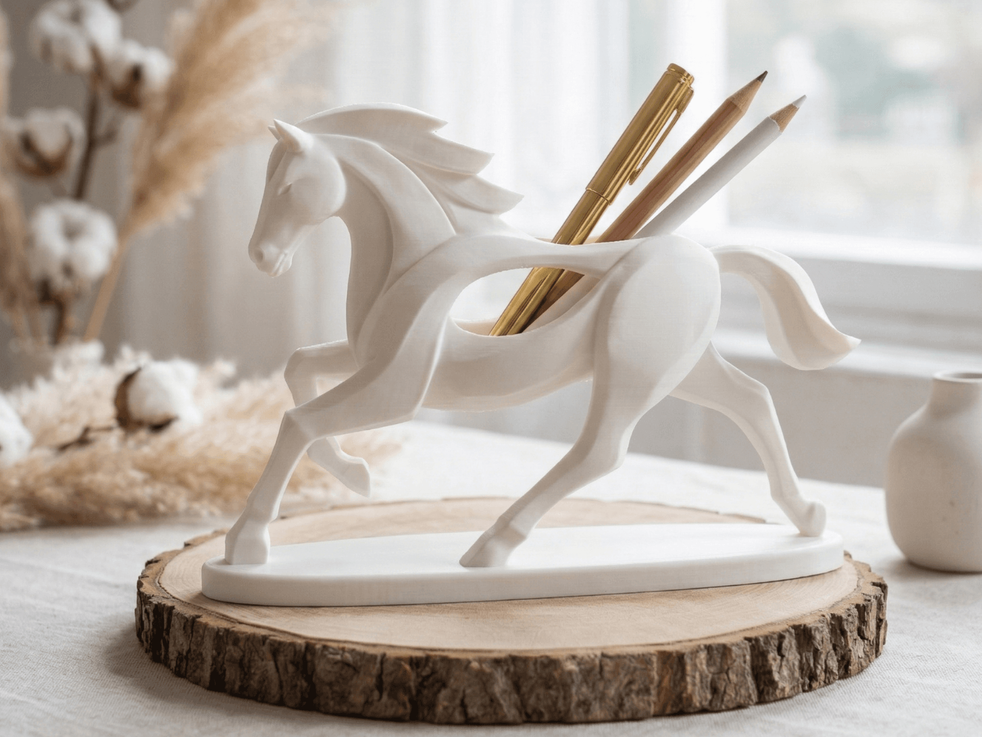 The Nordic Steed: Dynamic Pencil Station