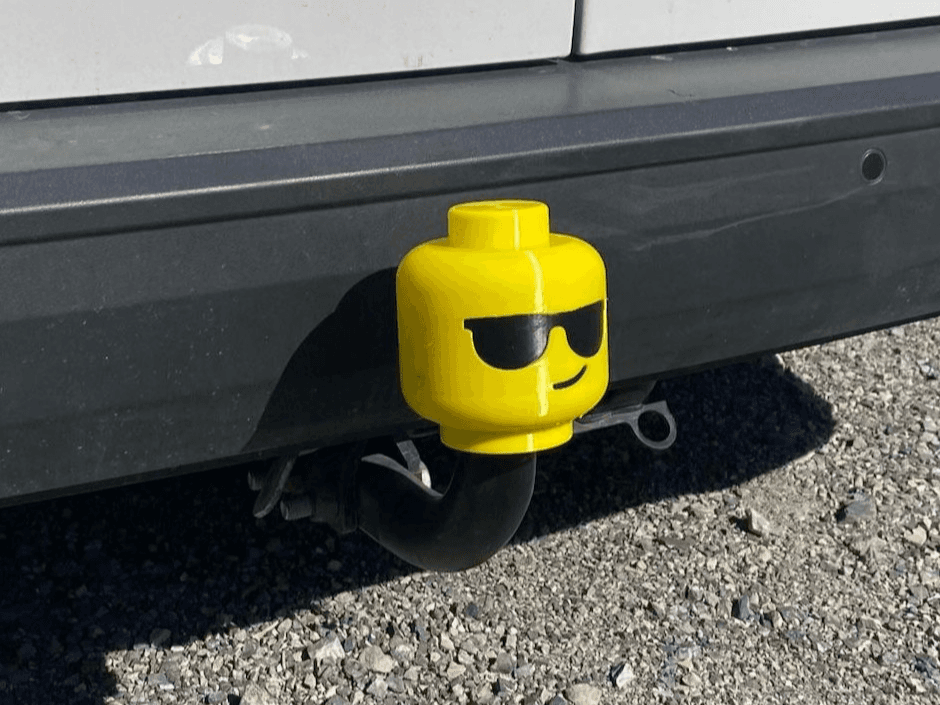 LEGOO Brickhead Towball Cover w/ Sunglasses (50mm)