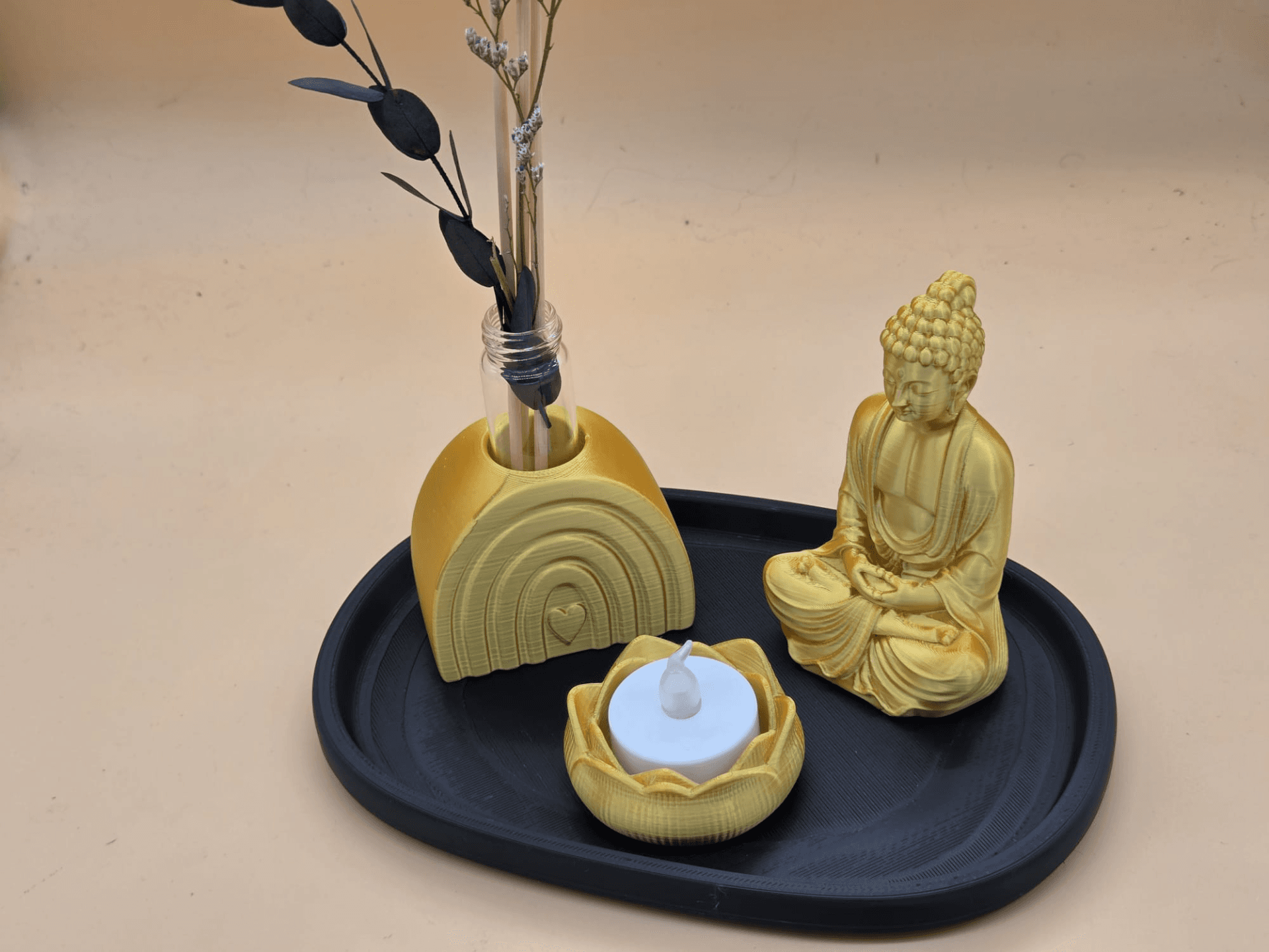 Zen Buddha Dekorset