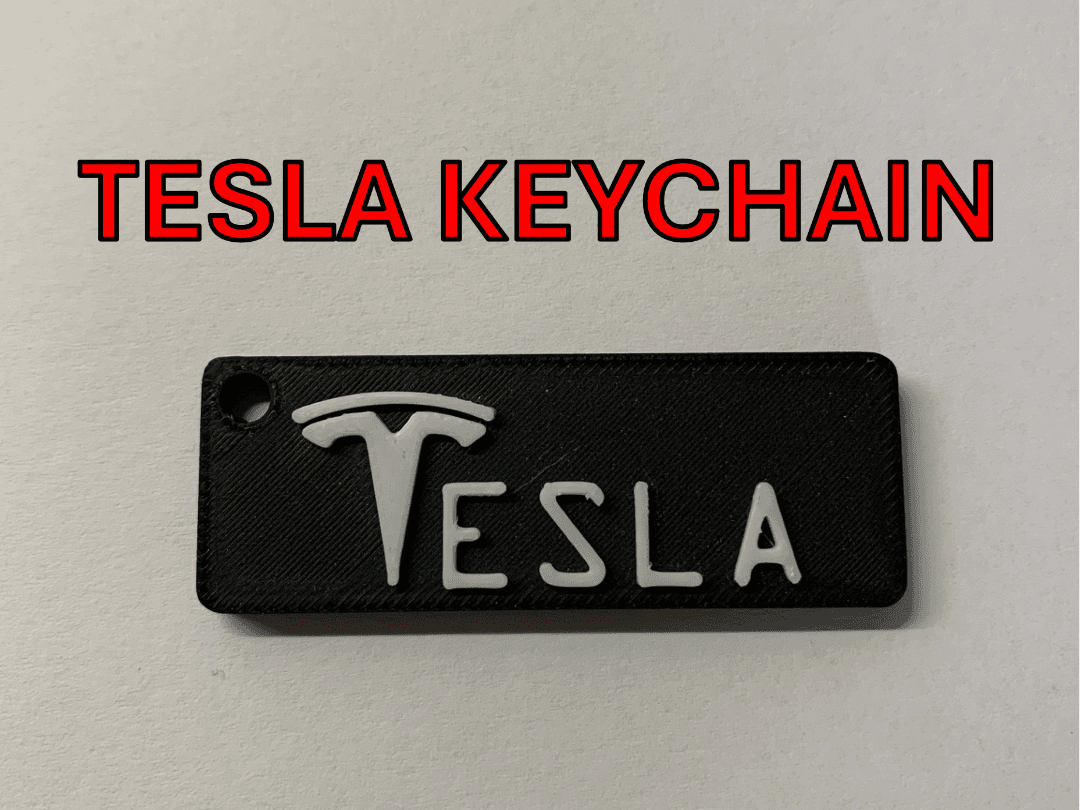 FAST TESLA KEYCHAIN
