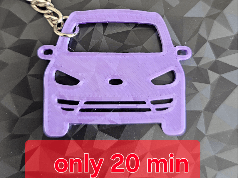 fast print keychain Ford Galaxy front