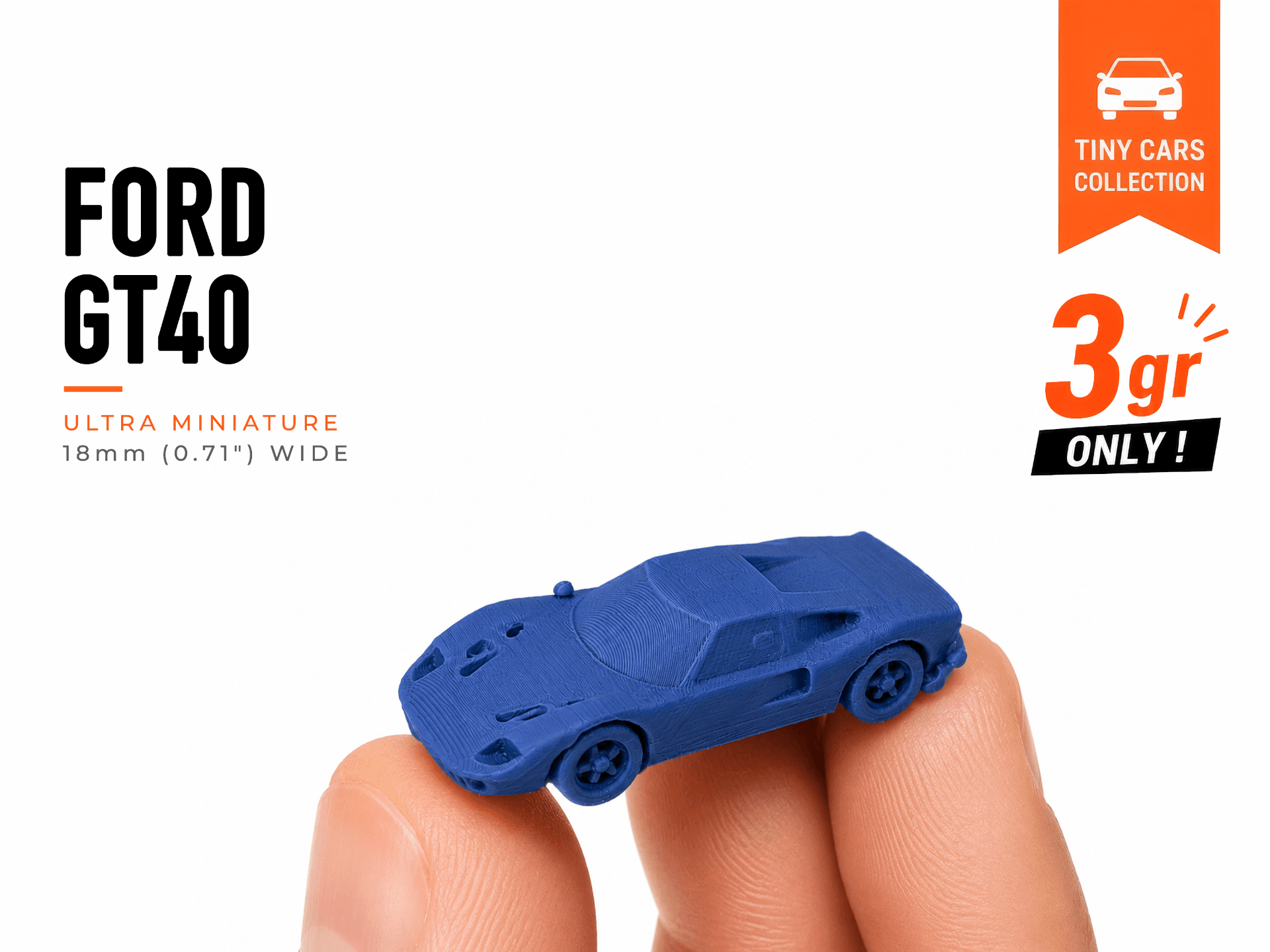 Tiny Ford GT40 - Mini Cars Series