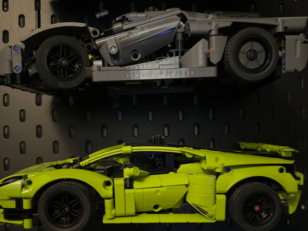 IKEA Skadis attachment for technic cars 