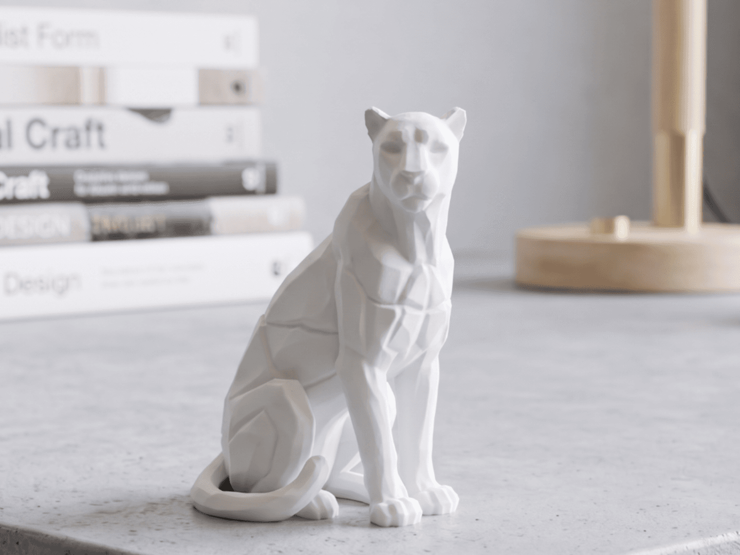 Panther sculpture
