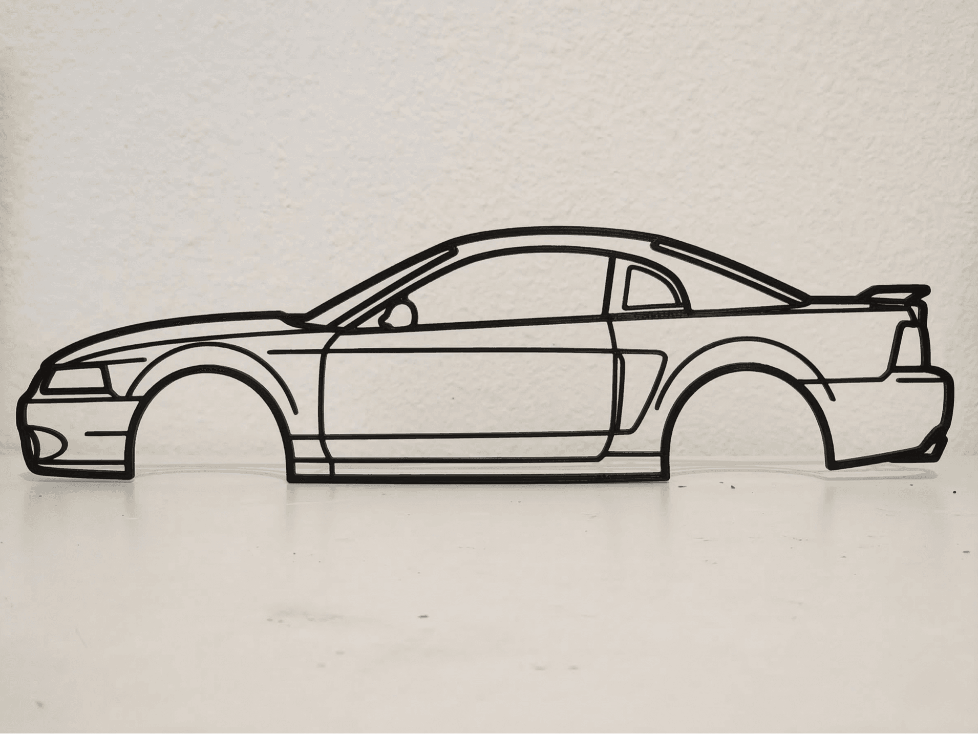 Ford Mustang New Edge 4th Gen SN95 Wall Art