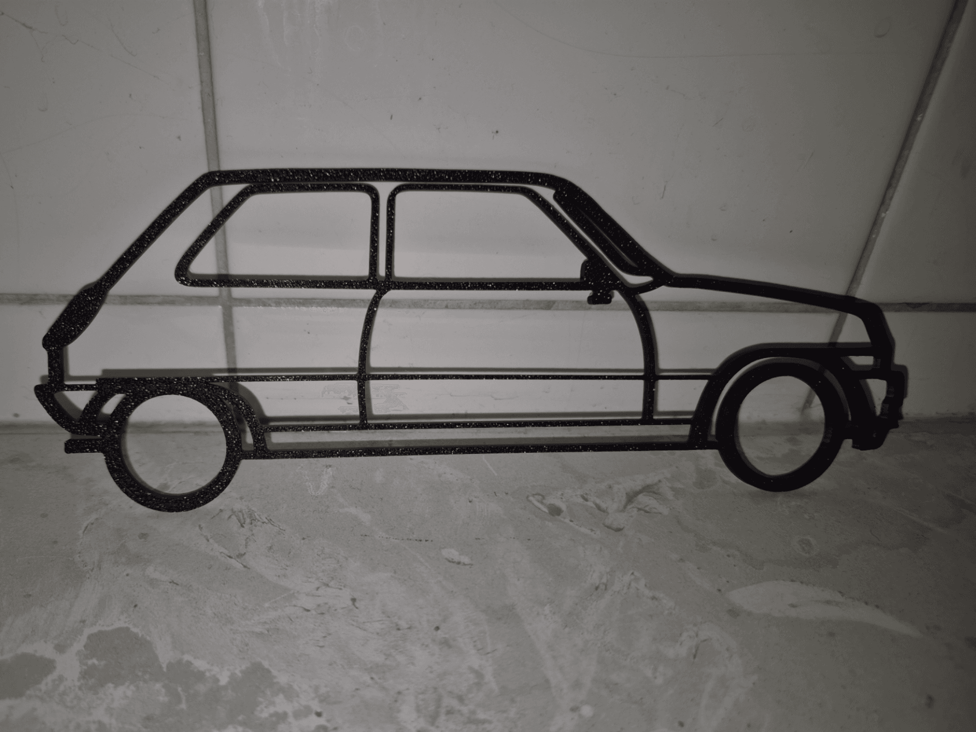 silhouette renault 5 alpine