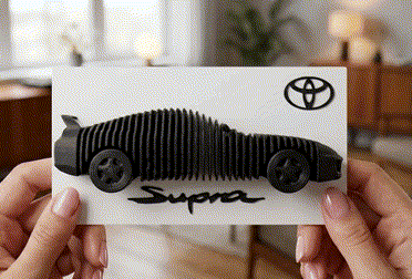 Toyota Supra Layered Model