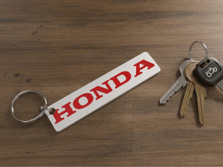 honda motorcycles keychain