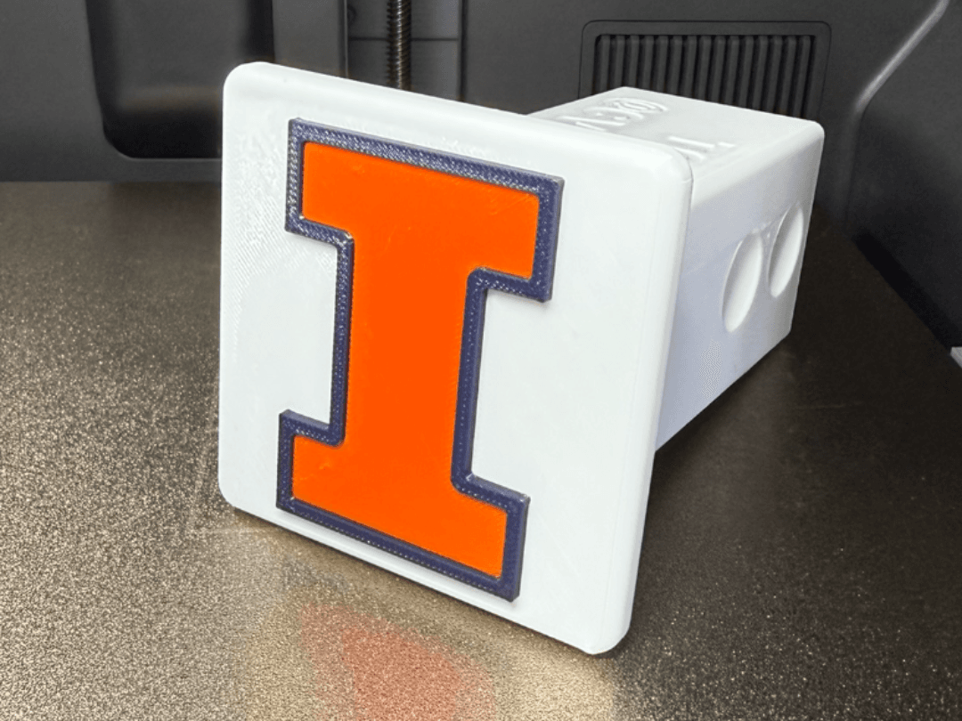 Illinois Hitch Cover 2"