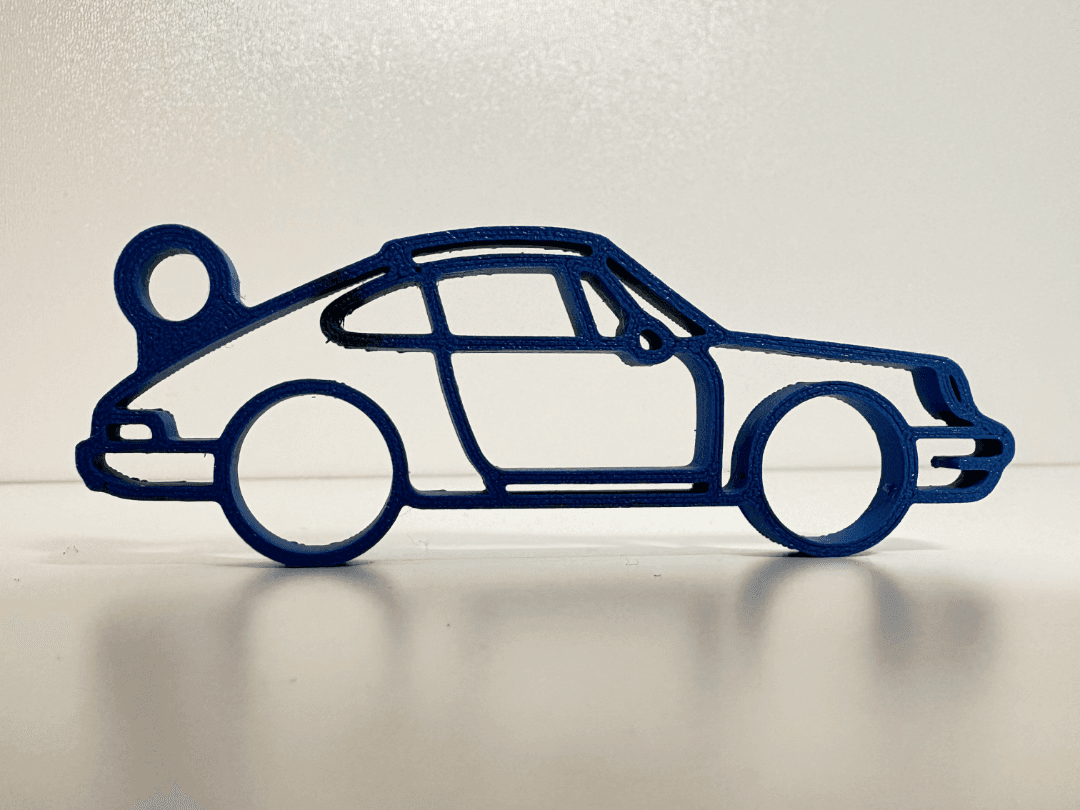 Porsche 911 Keychain