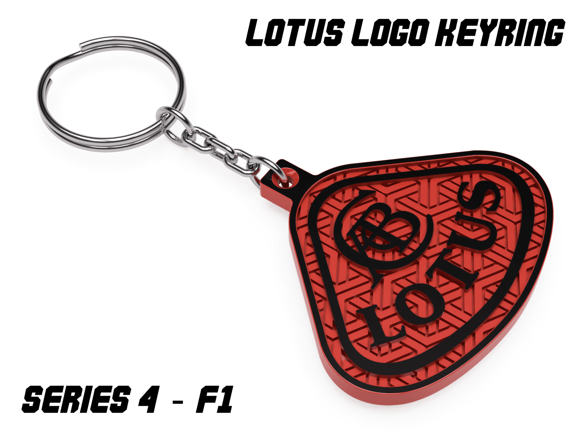 Lotus Logo Keyring