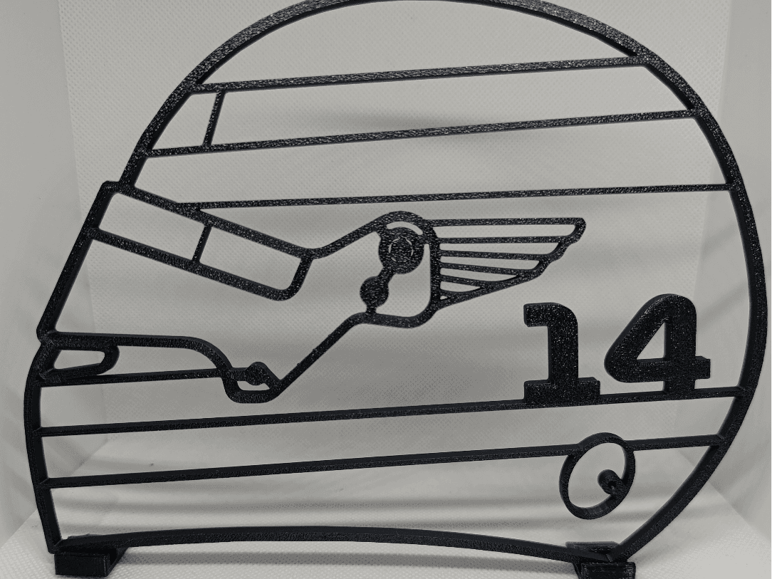 Fernando Alonso Aston Martin F1 Helmet 