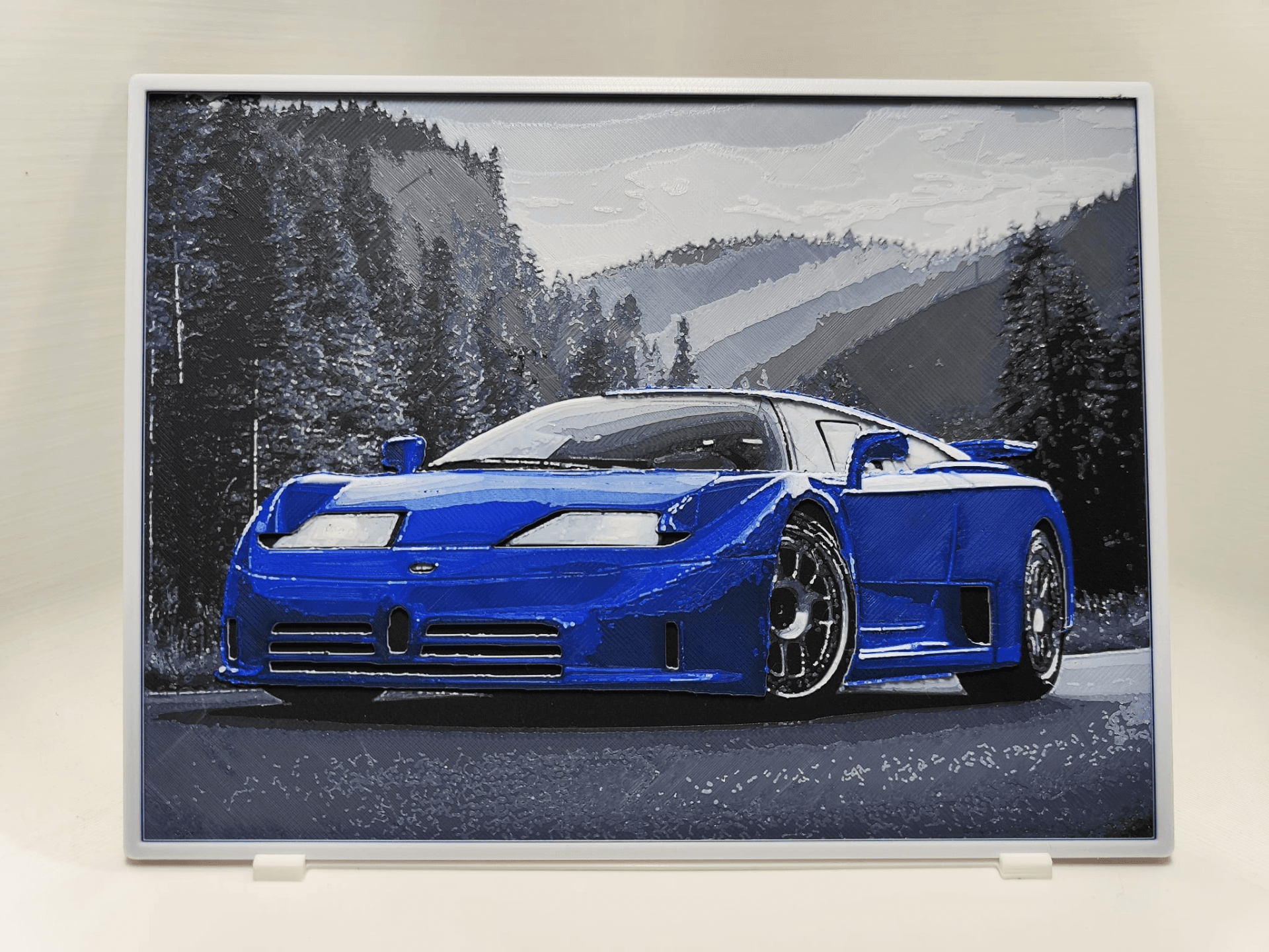 Bugatti EB110 - Hueforge