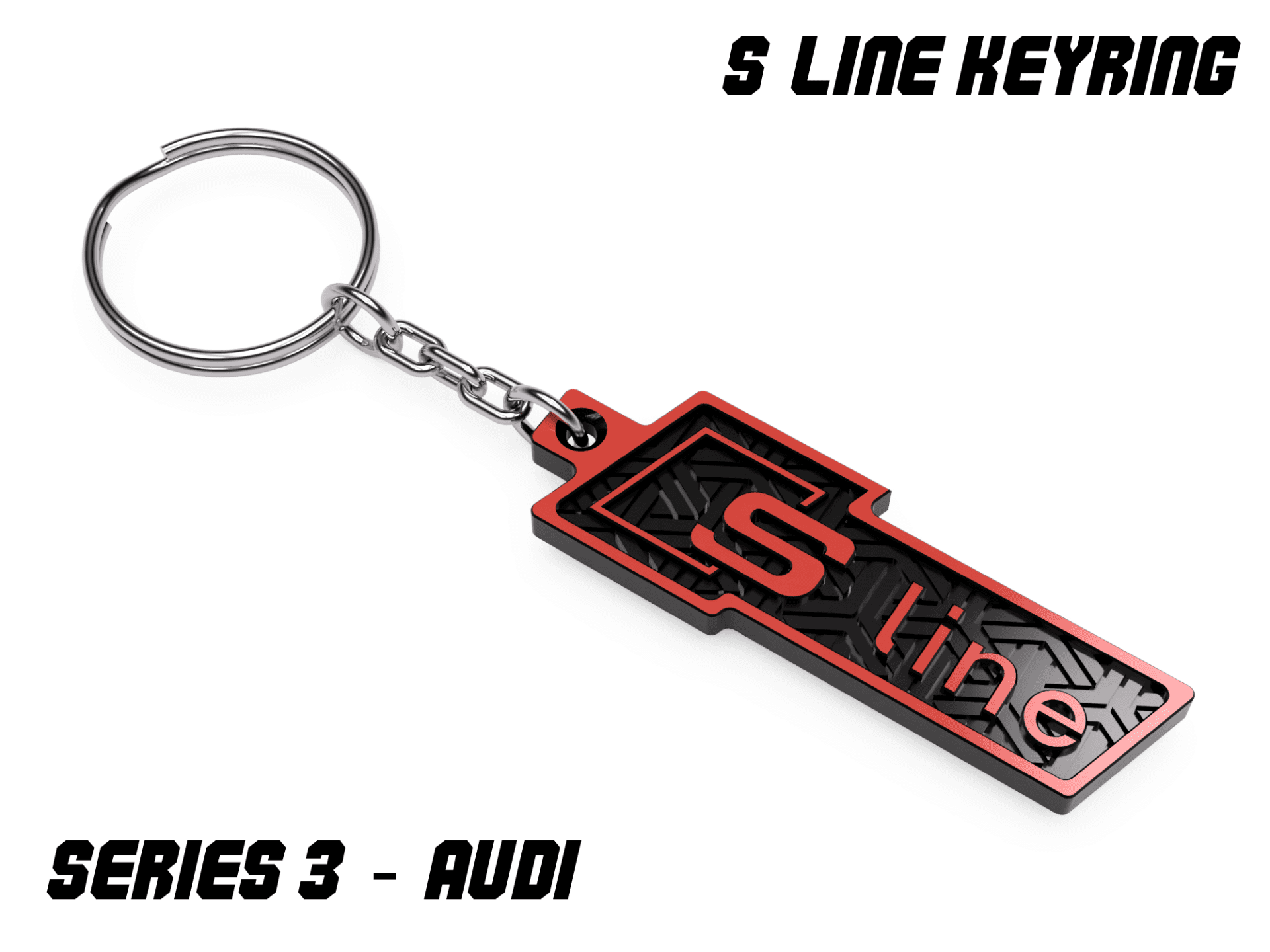 Audi S Line Keyring
