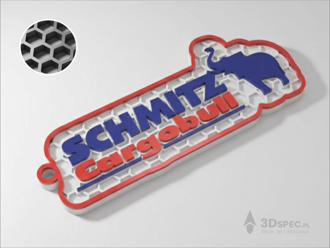 Schmitz logo keychain