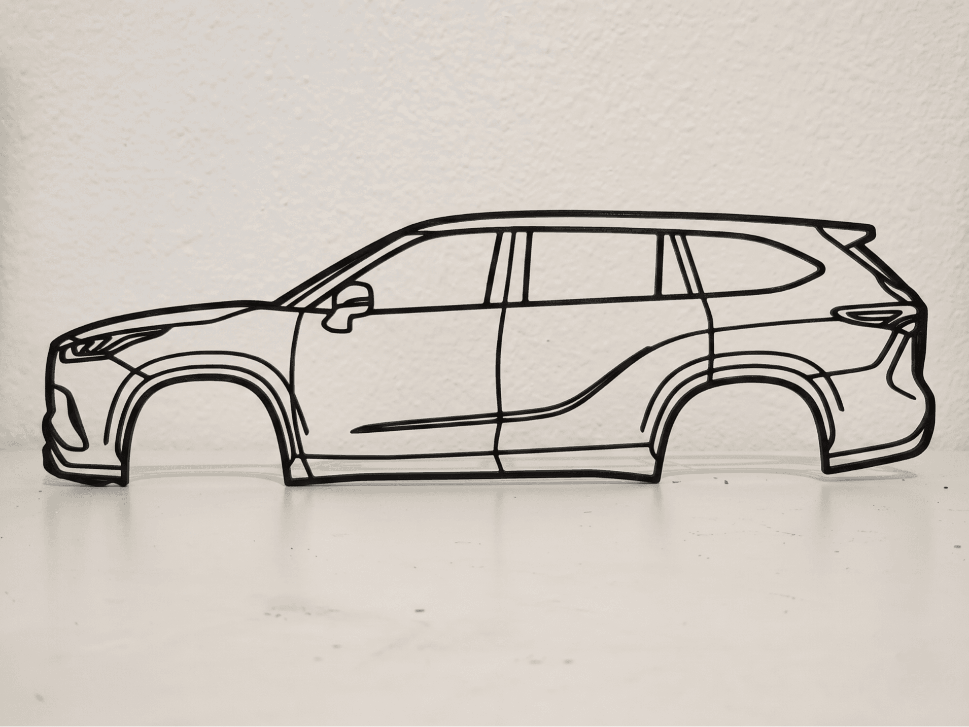 Toyota Highlander 4th Gen Wall Art