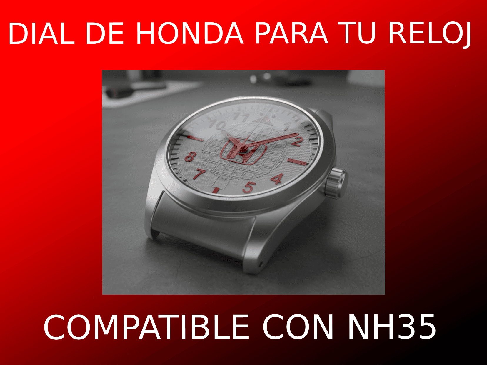 DIAL NH35 HONDA NO DATE
