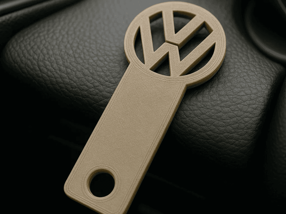 VW Einkaufswagenchip Schlüsselanhänger
