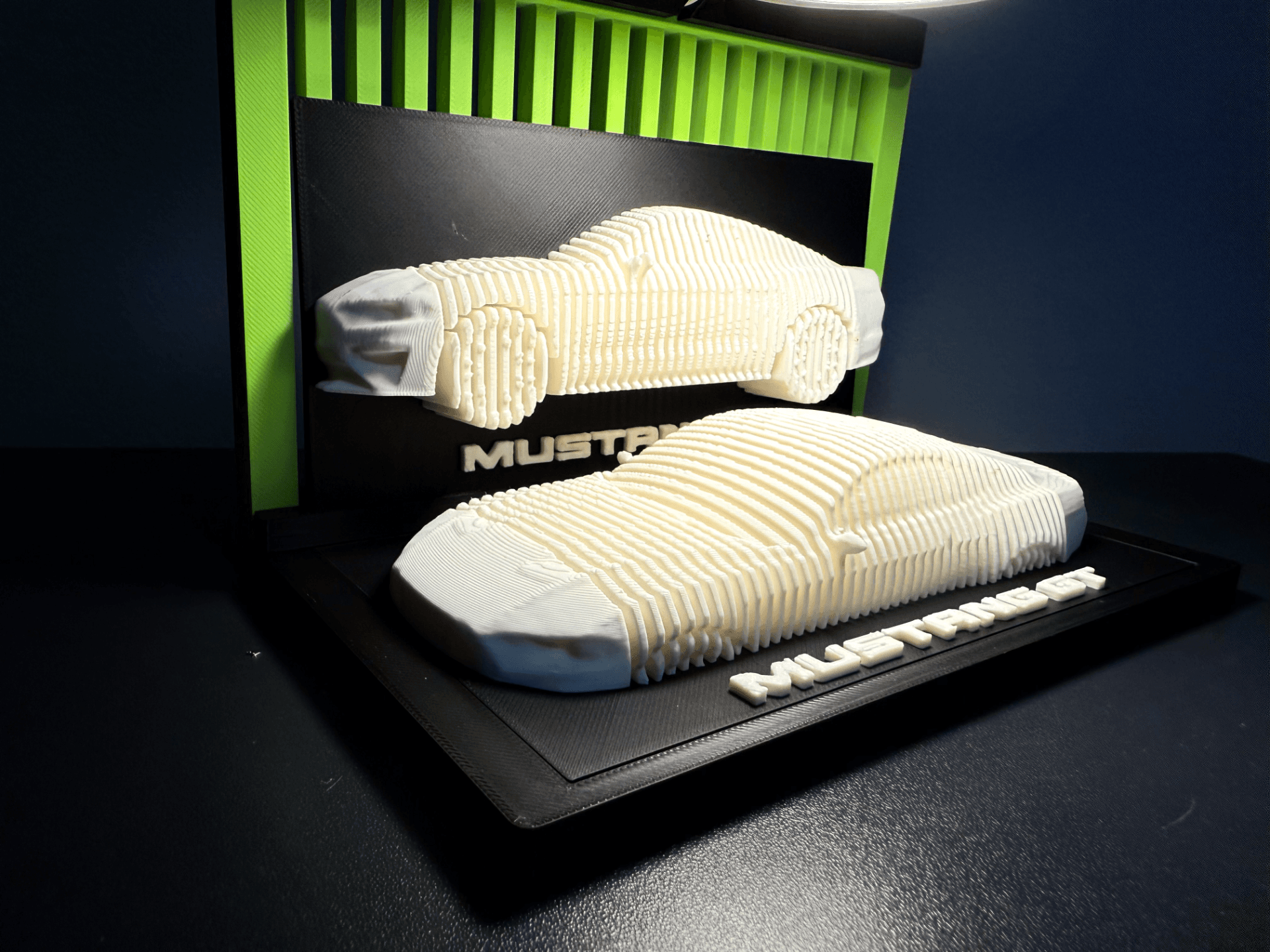 Ford Mustang GT - Layered Car model