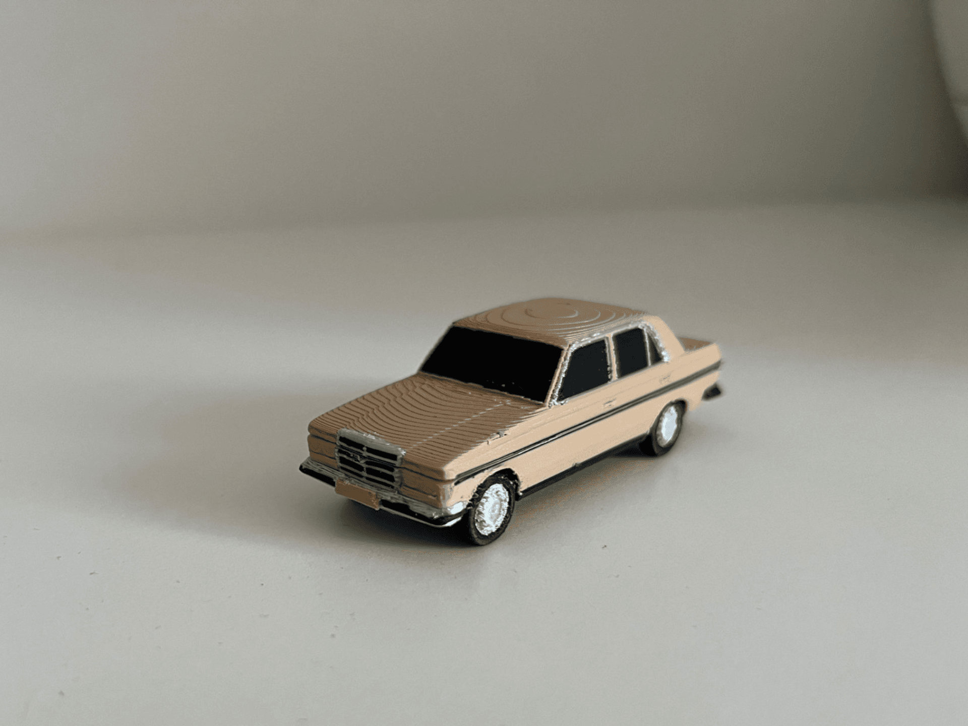 Mercedes W123 3D Print– Detailed Classic Car Model