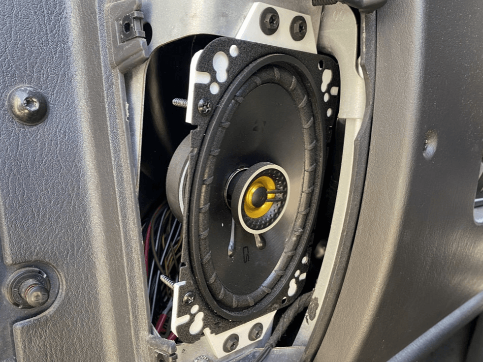 Jeep Wrangler TJ Front 4" x 6" Speaker Bracket