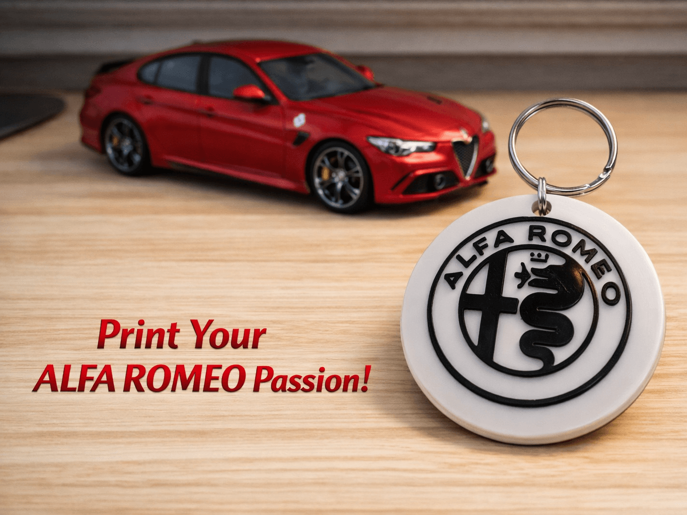 ALFA ROMEO - Keychain