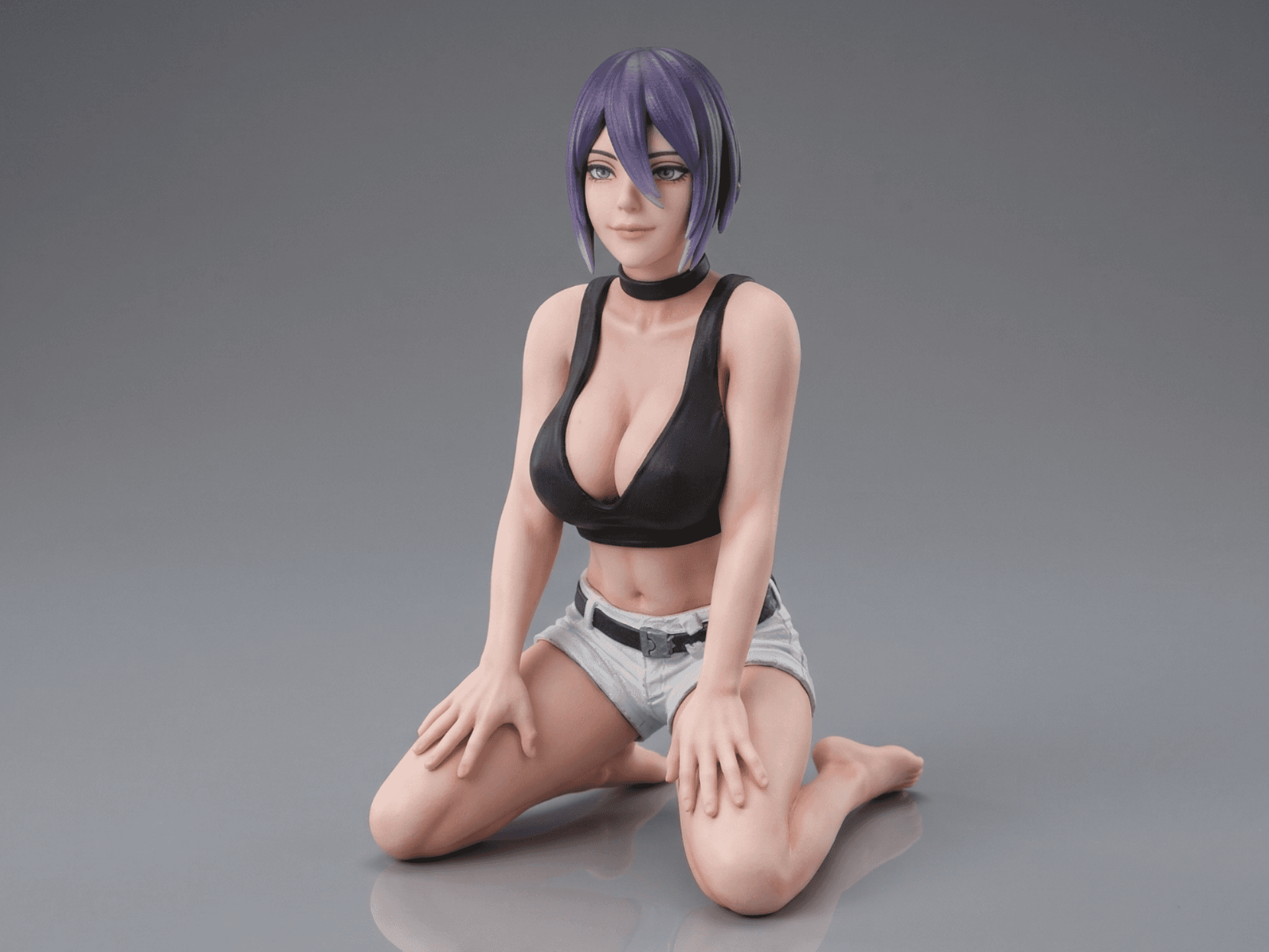 Reze (Bomb Girl) - Seated Statue - Chainsaw Man