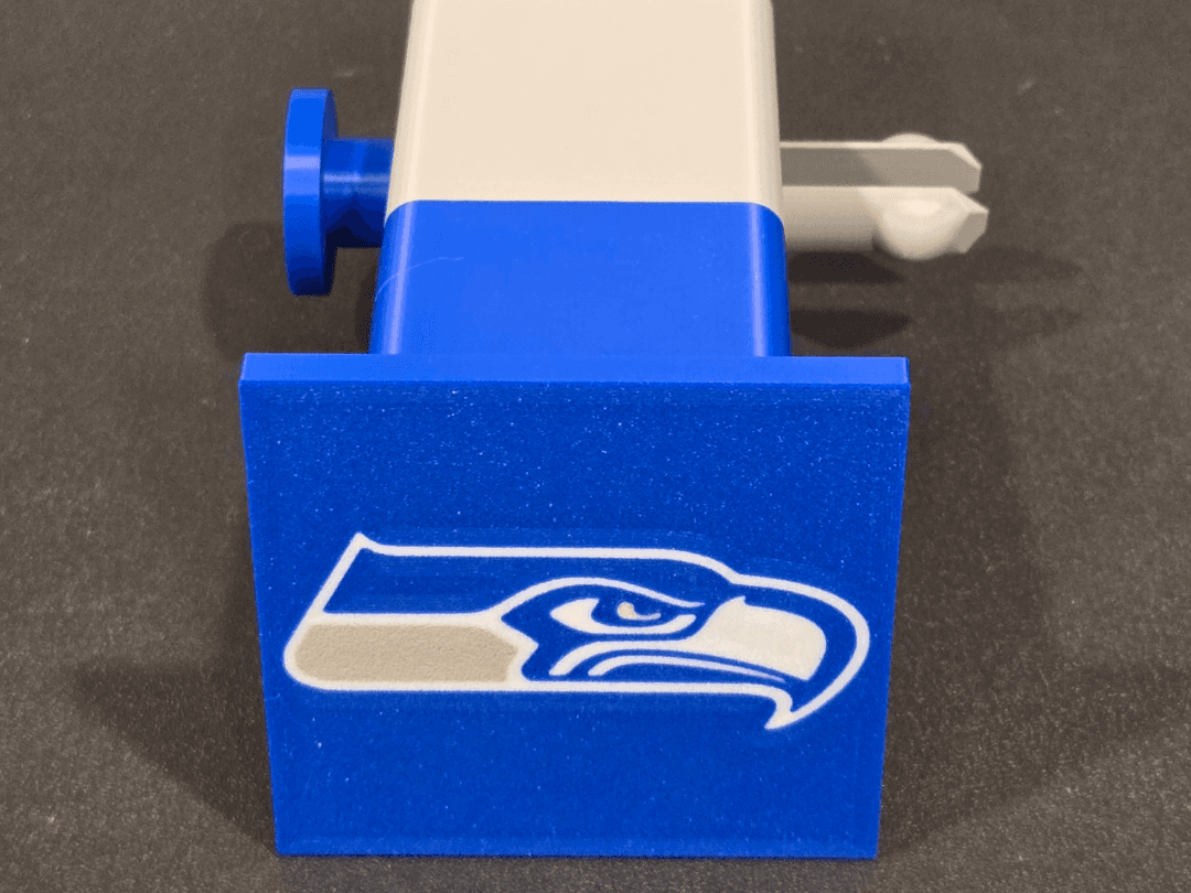Seattle Seahawks 2" hitch cover