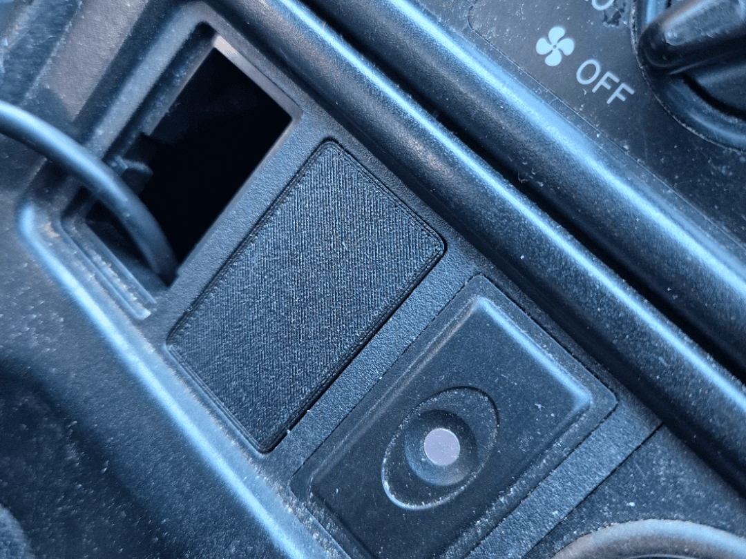 Toyota Switch Blank (55539-32010 replacement)