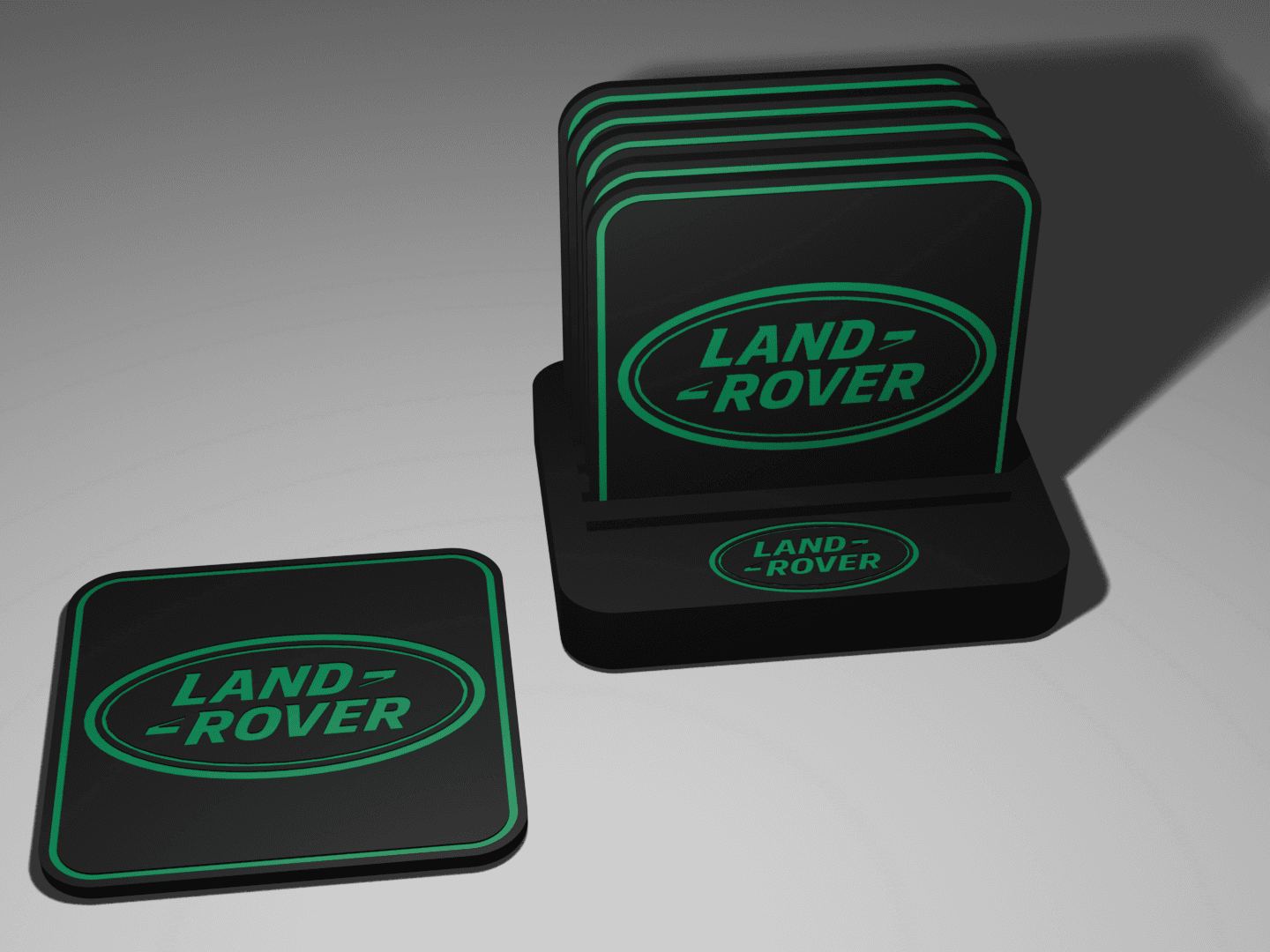 Land Rover Coaster Set