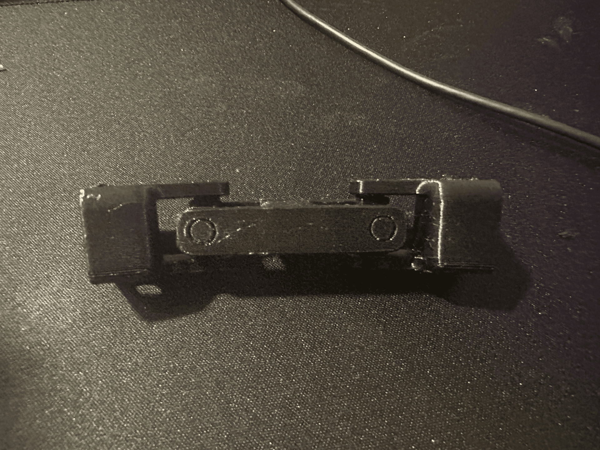 Print in place U2 joint (universal joint)