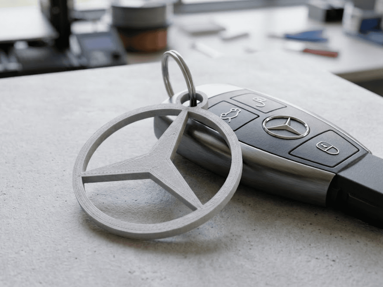 Mercedes Benz keychain