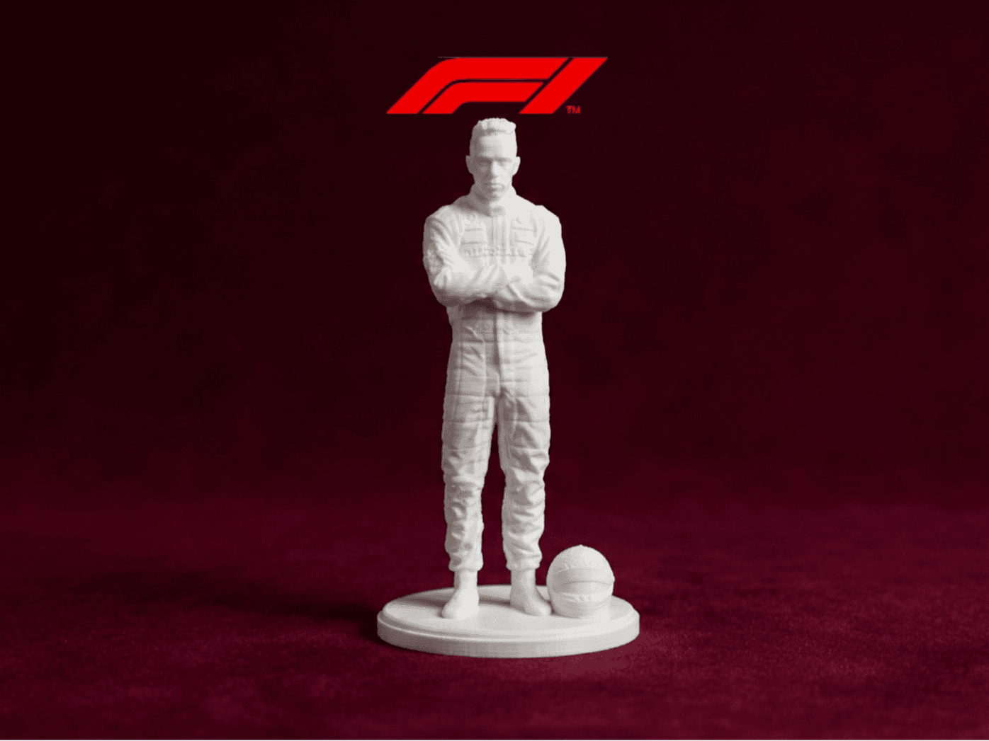 Lewis Hamilton Formula 1 Champion 3D Model