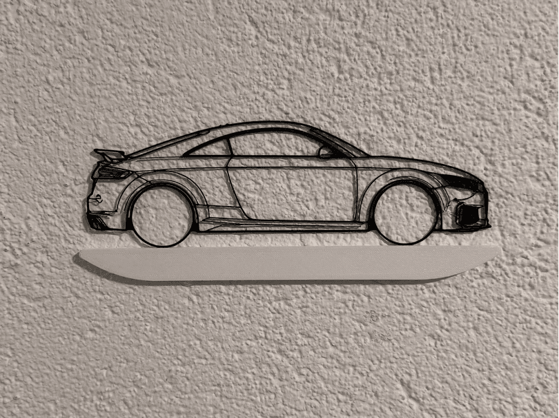 Audi TT RS wallart