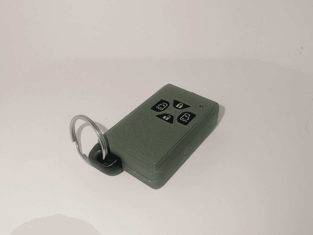Toyota Alphard/Vellfire/Estima 4 Button Key
