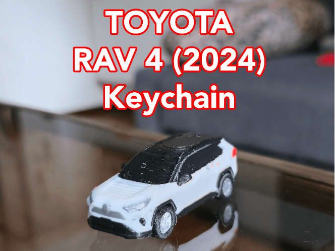 Toyota RAV 4 (2024) Keychain (PIP WW Vortek)